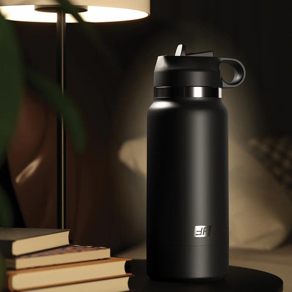 PDX Plus Fap Flask Thrill Seeker Discreet Stroker Black Bottle Frosted - Buy At Luxury Toy X - Free 3-Day Shipping