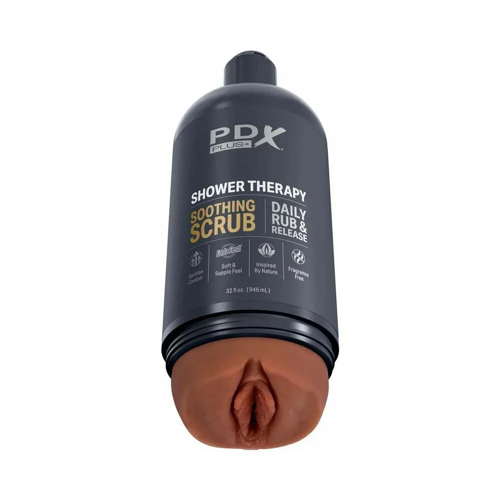 PDX Plus Shower Therapy Soothing Scrub Discreet Stroker - Buy At Luxury Toy X - Free 3-Day Shipping