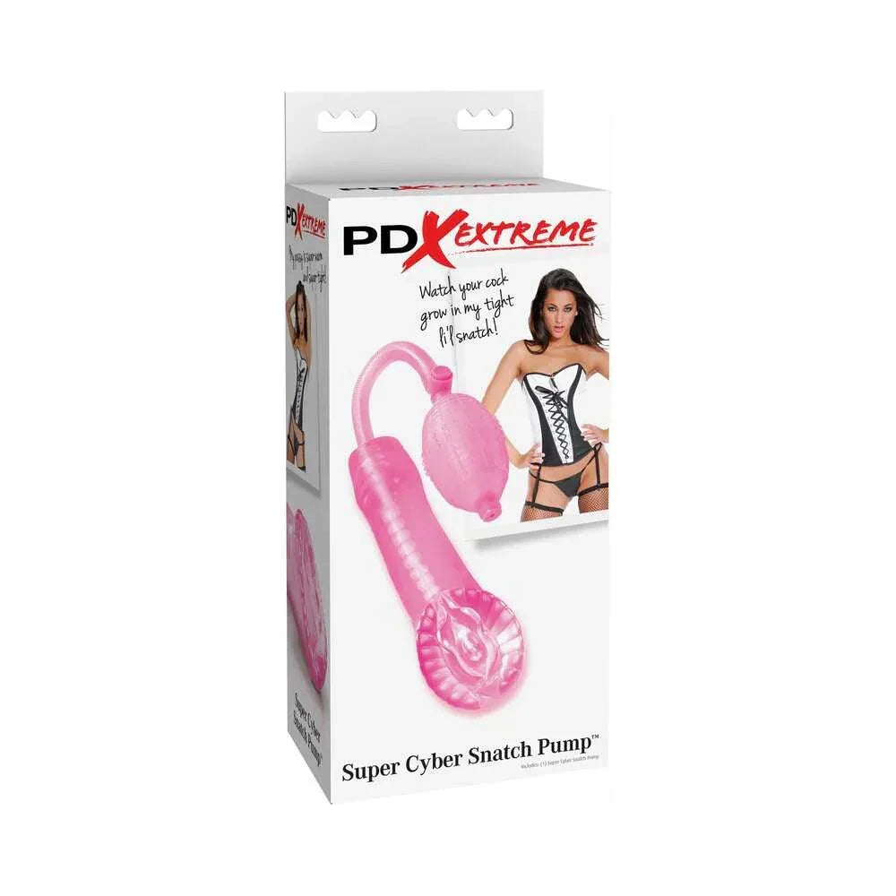 PDX Super Cyber Snatch Pump Vaginal Stroker - Buy At Luxury Toy X - Free 3-Day Shipping