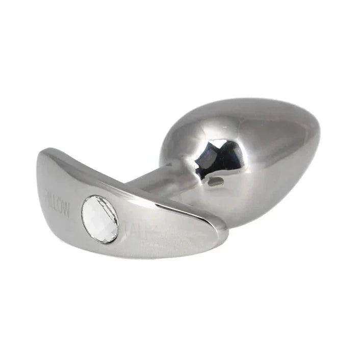 Pillow Talk Sneaky Stainless Steel Anal Plug with Swarovski Crystal - Buy At Luxury Toy X - Free 3-Day Shipping
