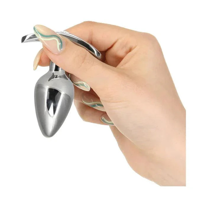 Pillow Talk Sneaky Stainless Steel Anal Plug with Swarovski Crystal - Buy At Luxury Toy X - Free 3-Day Shipping