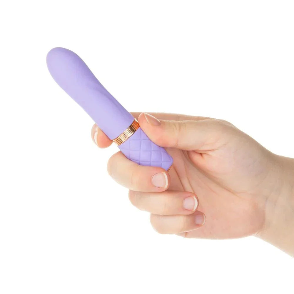 Pillow Talk Special Edition Flirty Mini Vibrator with Swarovski Crystal Purple - Buy At Luxury Toy X - Free 3-Day Shipping