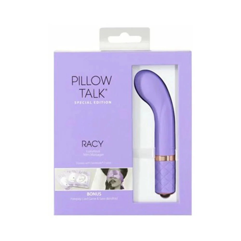 Pillow Talk Special Edition Racy Mini G-Spot Vibrator with Swarovski Crystal Purple - Buy At Luxury Toy X - Free 3-Day Shipping