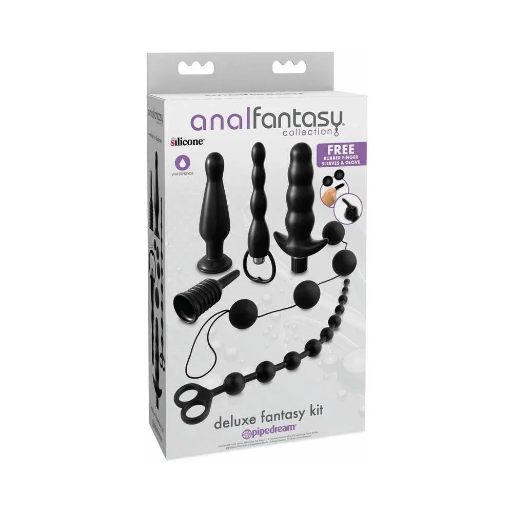Pipedream Anal Fantasy Collection 6-Piece Silicone Deluxe Fantasy Kit - Buy At Luxury Toy X - Free 3-Day Shipping