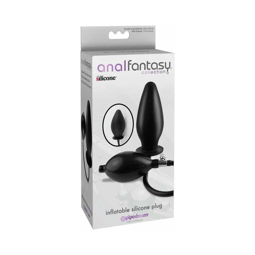Pipedream Anal Fantasy Collection Inflatable Silicone Plug 4.25in - Buy At Luxury Toy X - Free 3-Day Shipping