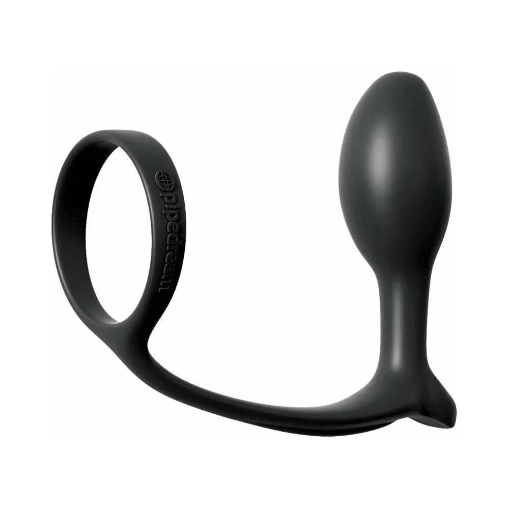 Pipedream Anal Fantasy Collection Silicone Ass-Gasm Cock Ring Beginner's Plug - Buy At Luxury Toy X - Free 3-Day Shipping