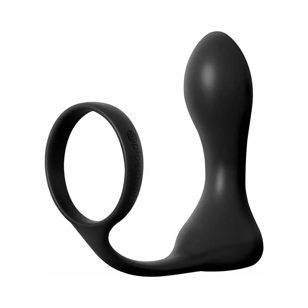 Pipedream Anal Fantasy Elite Collection Ass-Gasm Pro Vibrating Cockring & Plug - Buy At Luxury Toy X - Free 3-Day Shipping