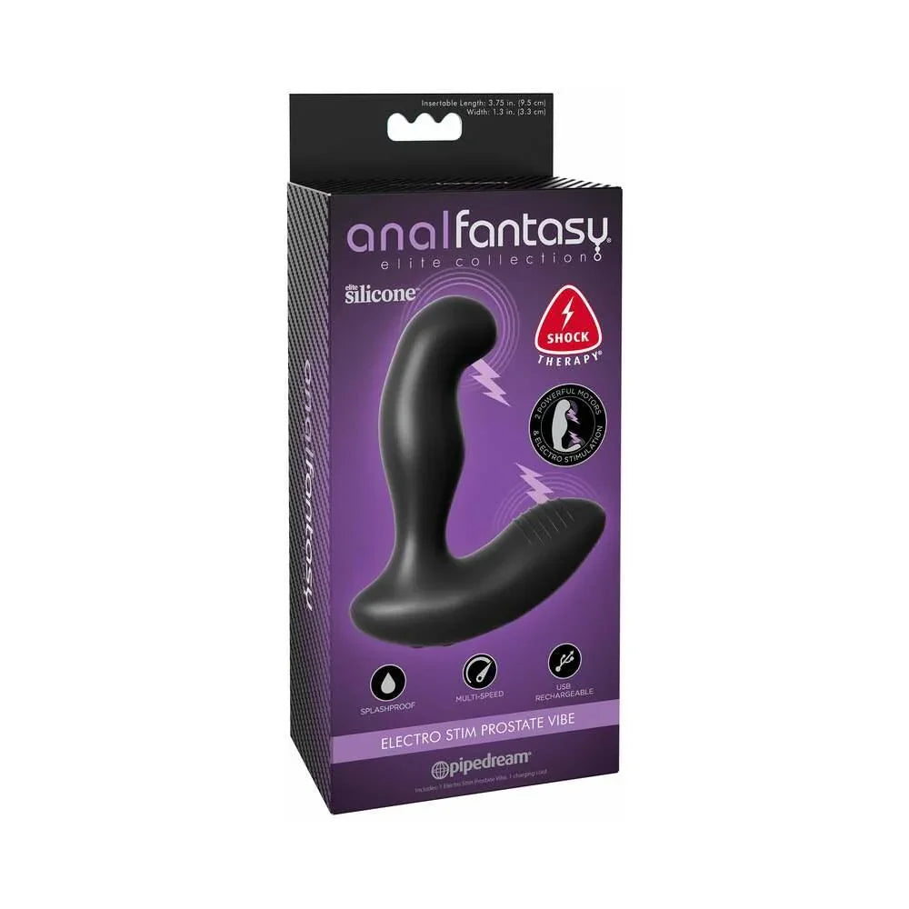 Pipedream Anal Fantasy Elite Collection Electro Stim Prostate Vibe - Buy At Luxury Toy X - Free 3-Day Shipping