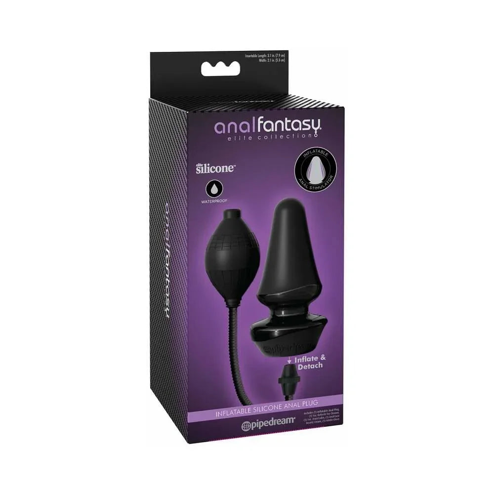Pipedream Anal Fantasy Elite Collection Inflatable Silicone Anal Plug - Buy At Luxury Toy X - Free 3-Day Shipping