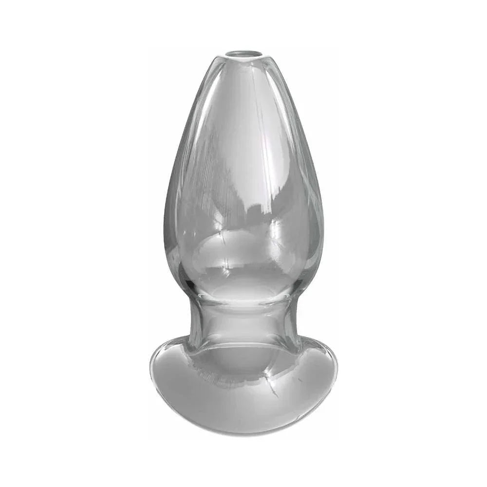 Pipedream Anal Fantasy Elite Collection Mega Anal Gaper Glass Tunnel Plug - Buy At Luxury Toy X - Free 3-Day Shipping