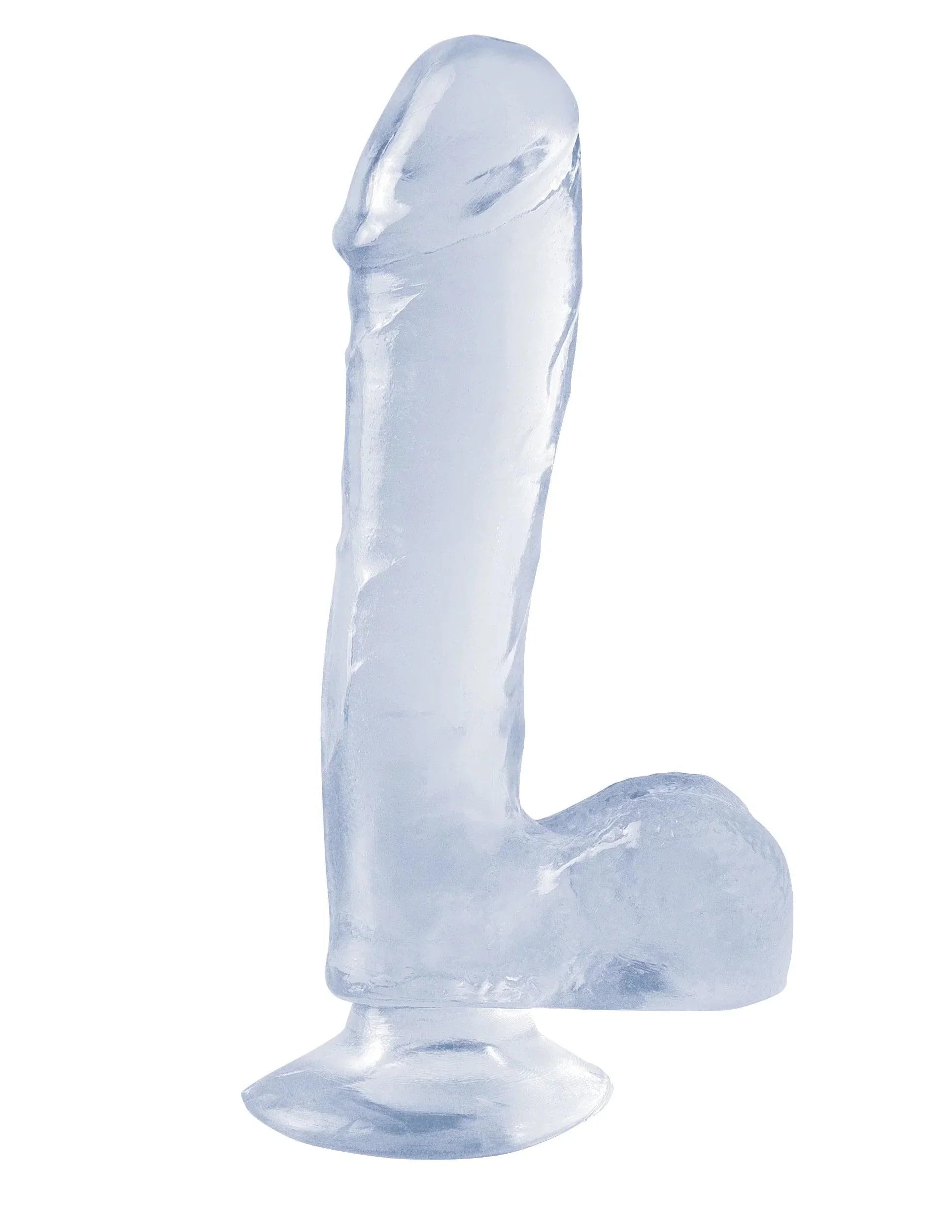 Pipedream Basix Rubber Works 7.5 in. Dong With Balls & Suction Cup Brown - Buy At Luxury Toy X - Free 3-Day Shipping