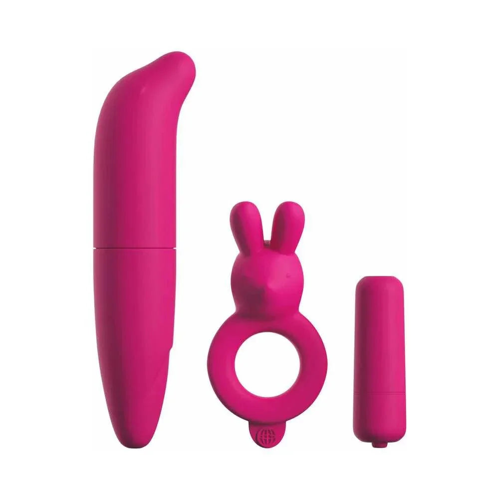Pipedream Classix 3-Piece Couples Vibrating Starter Kit - Buy At Luxury Toy X - Free 3-Day Shipping