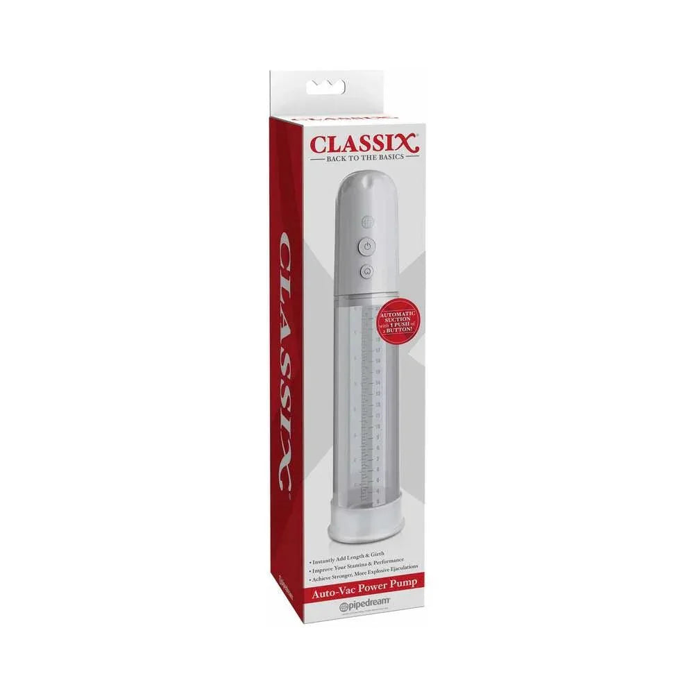 Pipedream Classix Auto-Vac Power Pump - Buy At Luxury Toy X - Free 3-Day Shipping
