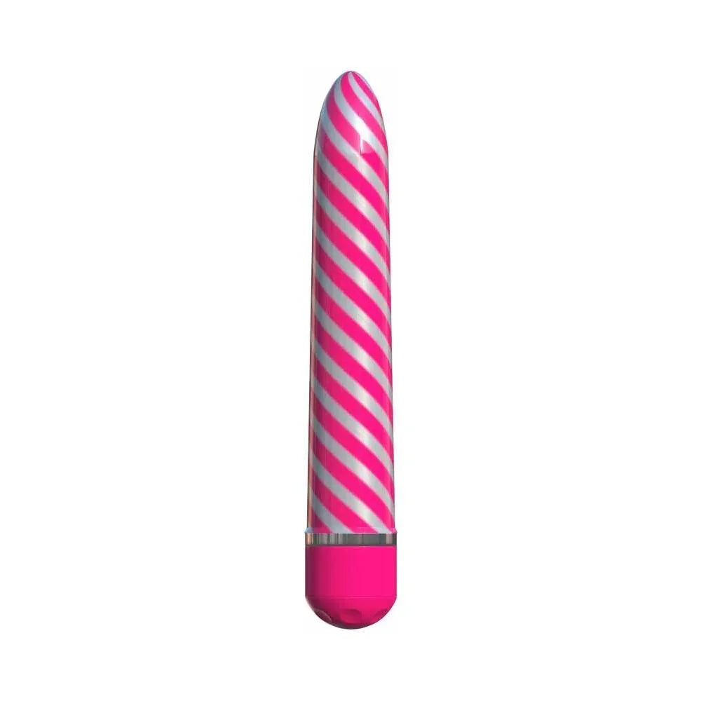 Pipedream Classix Sweet Swirl 8 in. Slimline Vibrator - Buy At Luxury Toy X - Free 3-Day Shipping