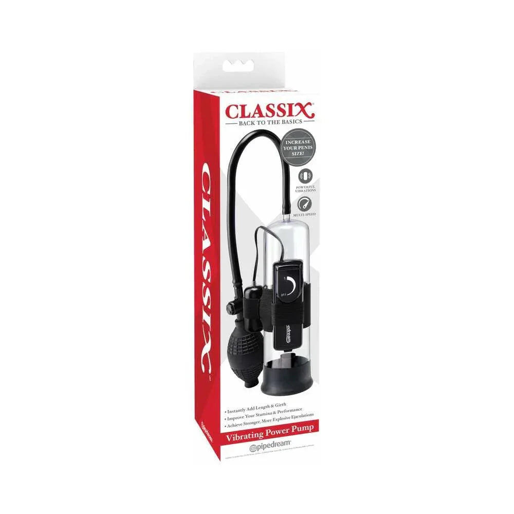Pipedream Classix Vibrating Power Pump - Buy At Luxury Toy X - Free 3-Day Shipping