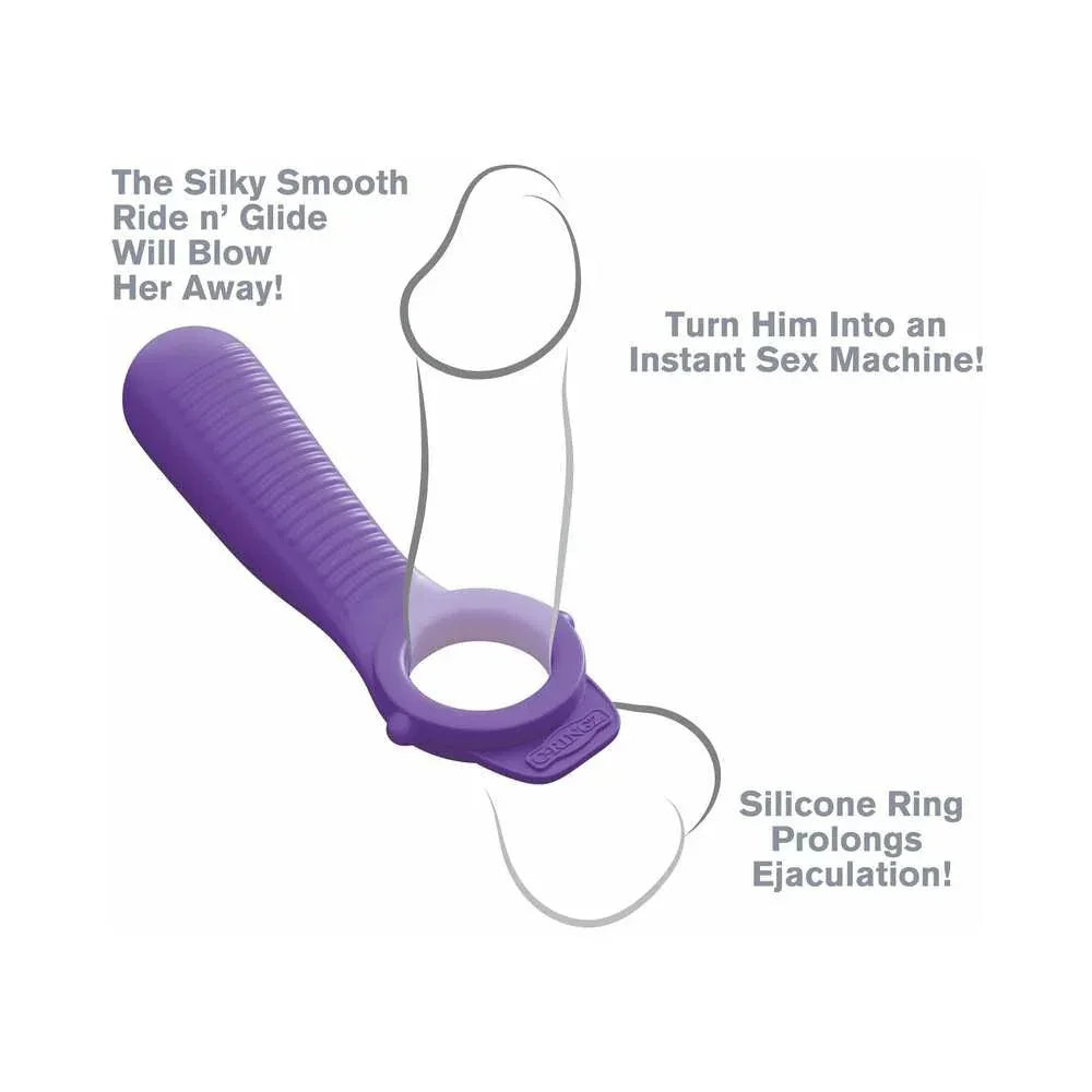 Pipedream Fantasy C-Ringz Remote-Controlled Vibrating Ride N Glide Couples Ring - Buy At Luxury Toy X - Free 3-Day Shipping