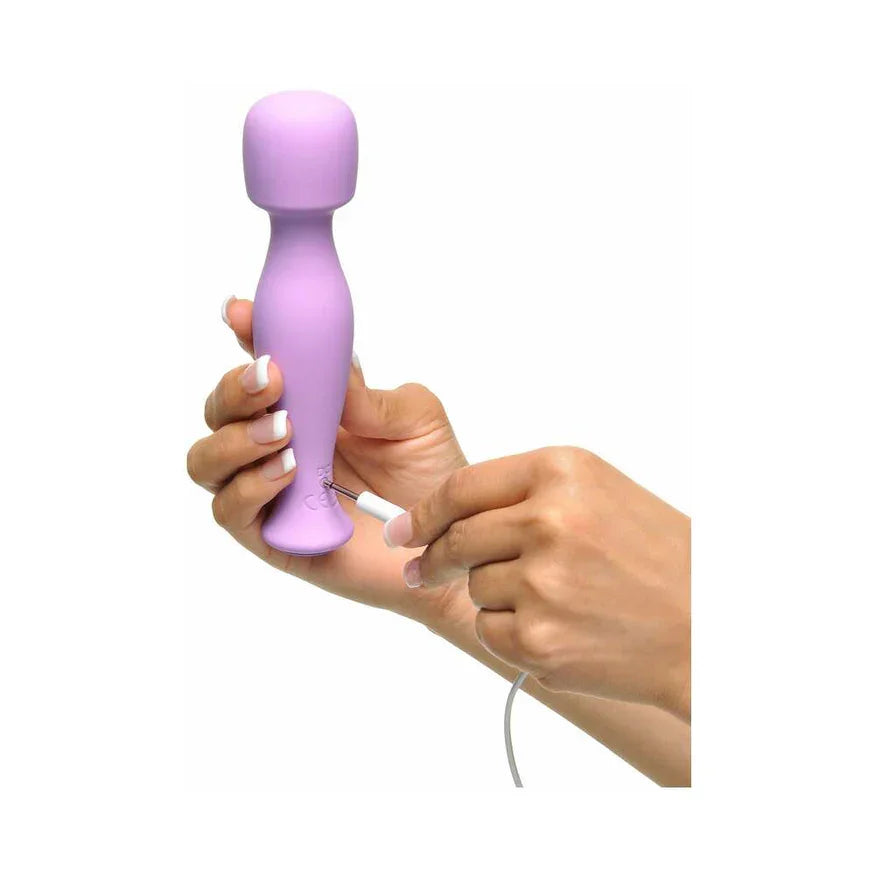 Pipedream Fantasy For Her Body Massage-Her Rechargeable Silicone Wand Vibrator – Your Personal Moment of Bliss - Buy At Luxury Toy X - Free 3-Day Shipping