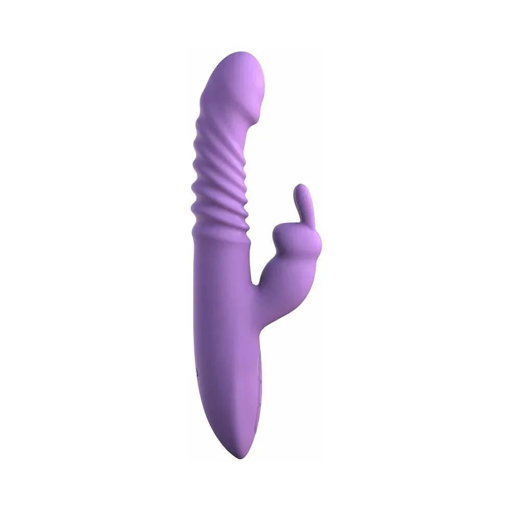 Pipedream Fantasy For Her Rechargeable Her Thrusting Silicone Rabbit Vibrator - Buy At Luxury Toy X - Free 3-Day Shipping