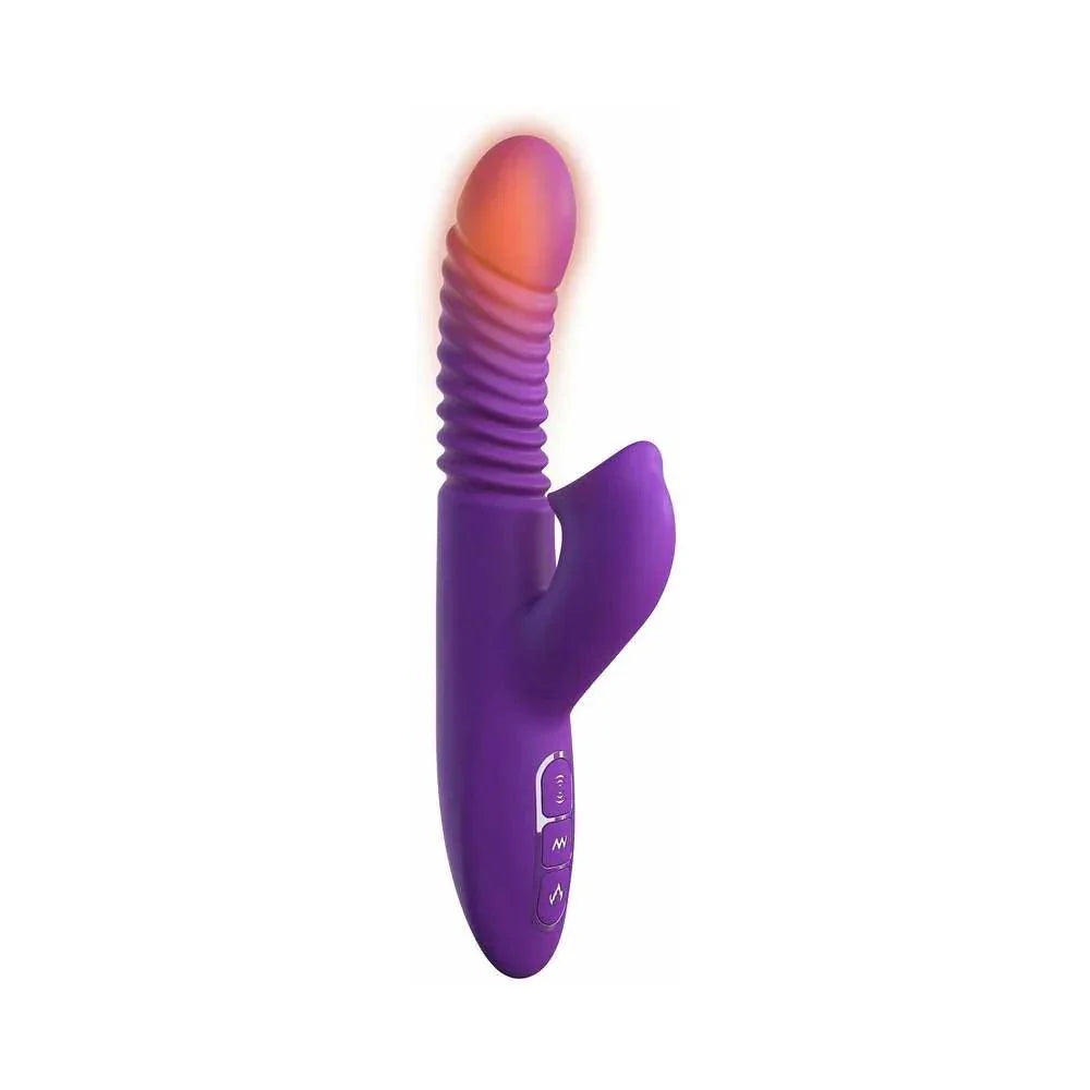 Pipedream Fantasy For Her Rechargeable Silicone Ultimate Thrusting Clit Stimulate - Buy At Luxury Toy X - Free 3-Day Shipping