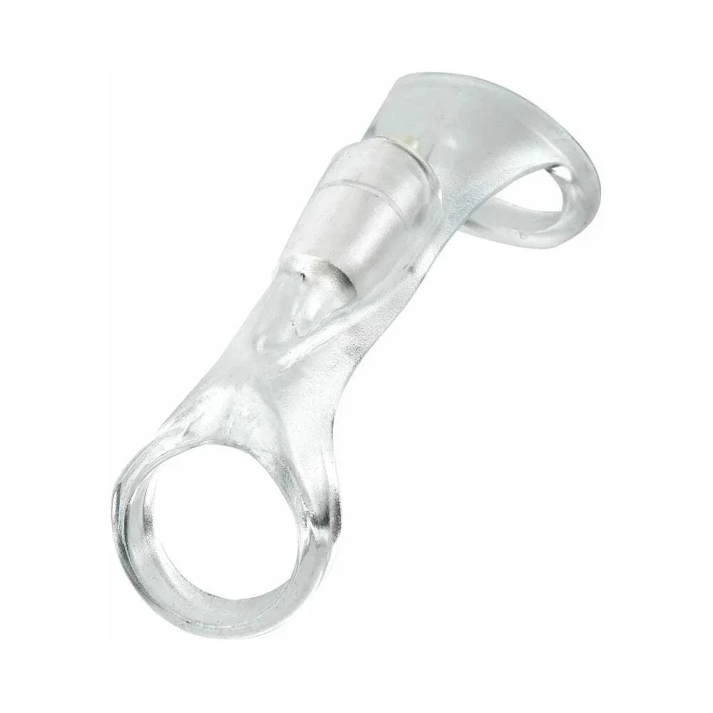 Pipedream Fantasy X-tensions Vibrating Cock Sling Clear - Buy At Luxury Toy X - Free 3-Day Shipping