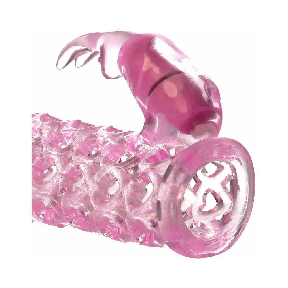 Pipedream Fantasy X-tensions Vibrating Couples Cage 1 in. Extension Pink - Buy At Luxury Toy X - Free 3-Day Shipping