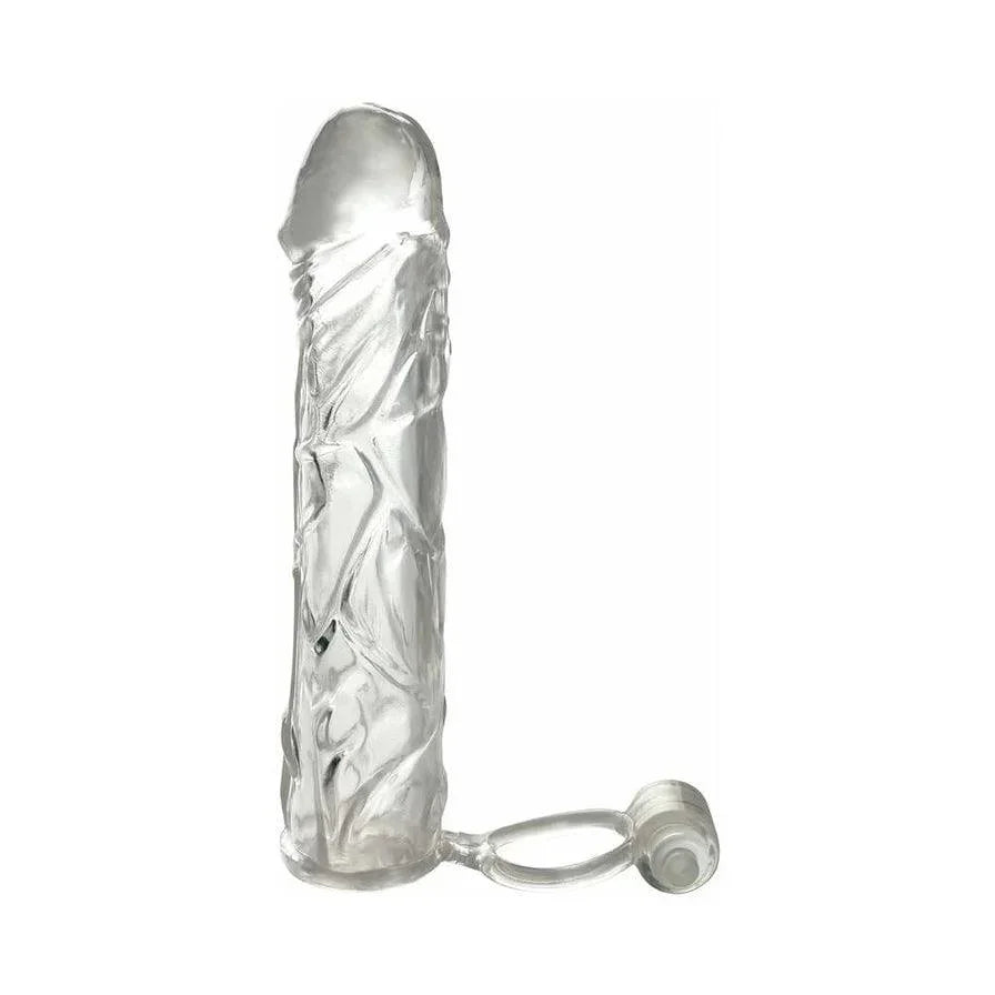 Pipedream Fantasy X-tensions Vibrating Super Sleeve 1 in. Extension With Ball Strap - Buy At Luxury Toy X - Free 3-Day Shipping