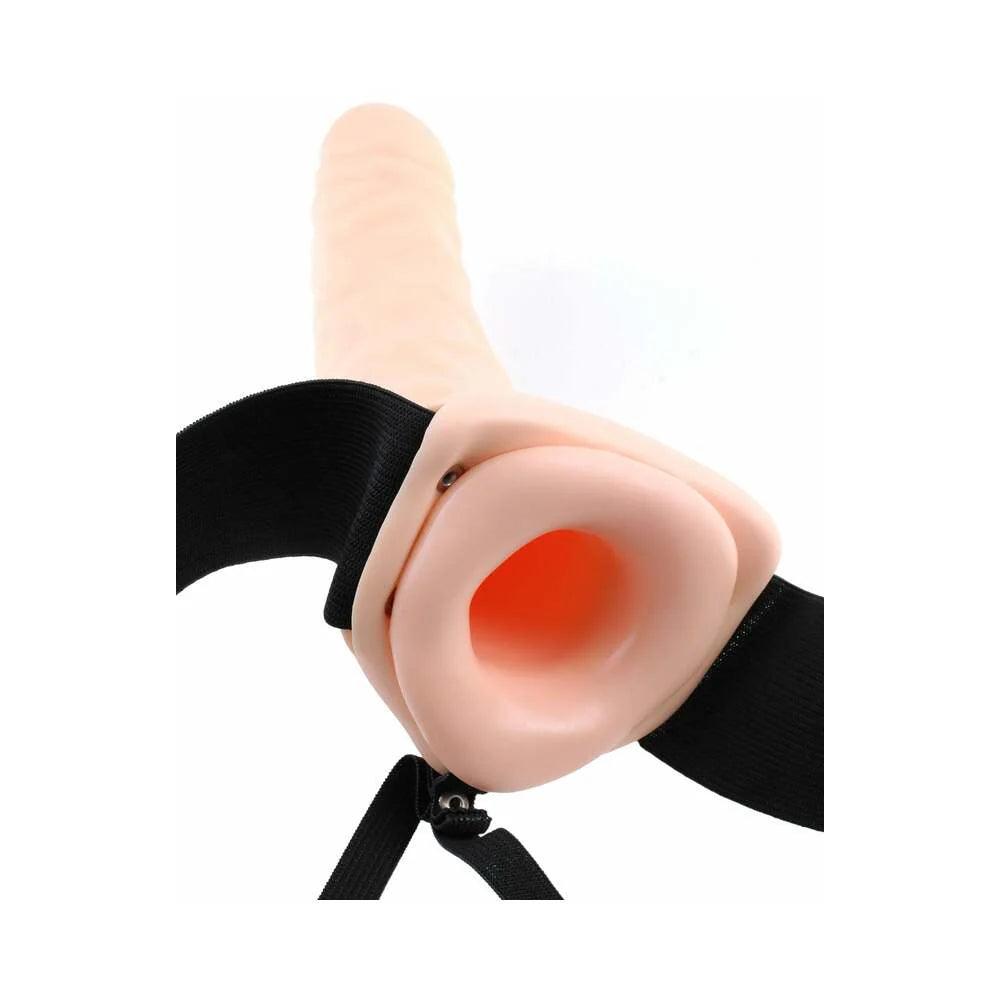 Pipedream Fetish Fantasy Series 8 in. Hollow Strap-On - Buy At Luxury Toy X - Free 3-Day Shipping