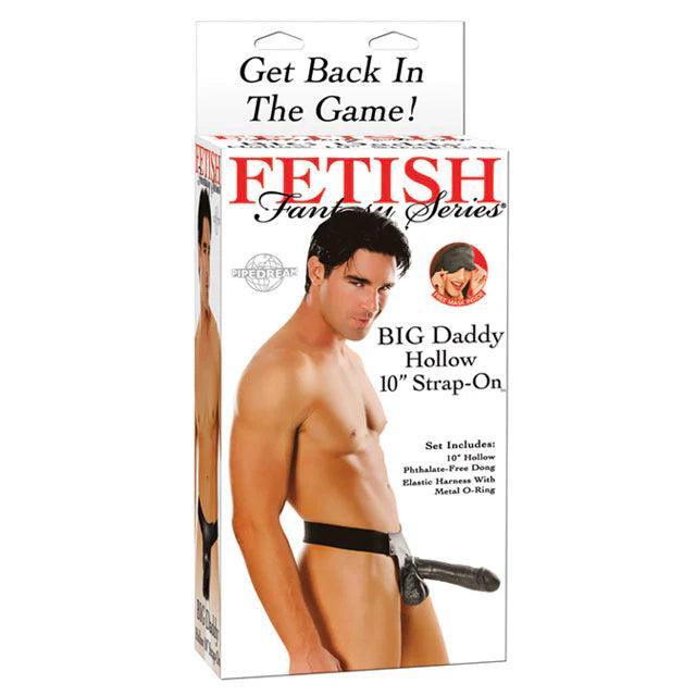 Pipedream Fetish Fantasy Series Big Daddy 10 in. Hollow Strap-On With Balls - Buy At Luxury Toy X - Free 3-Day Shipping