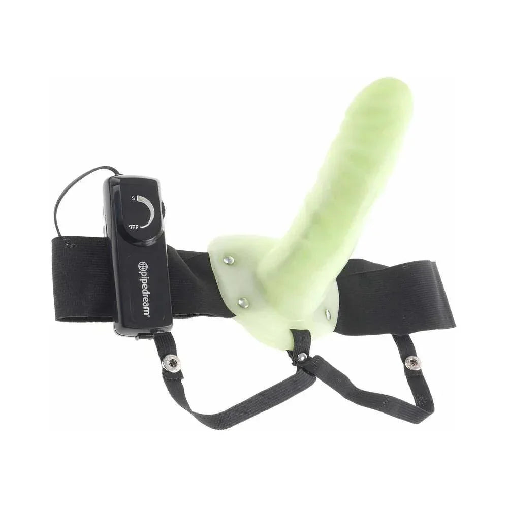 Pipedream Fetish Fantasy Series For Him or Her Vibrating 6 in. Hollow Strap-On - Buy At Luxury Toy X - Free 3-Day Shipping
