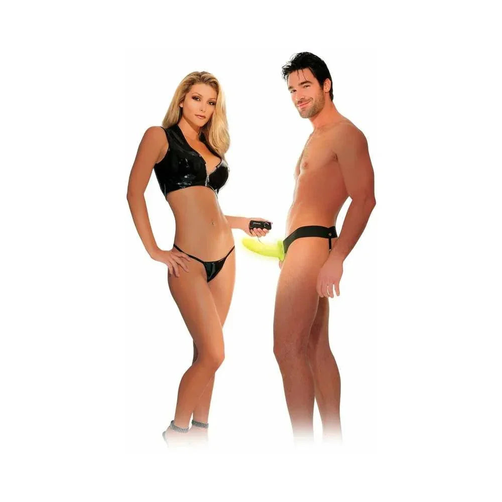 Pipedream Fetish Fantasy Series For Him or Her Vibrating 6 in. Hollow Strap-On - Buy At Luxury Toy X - Free 3-Day Shipping