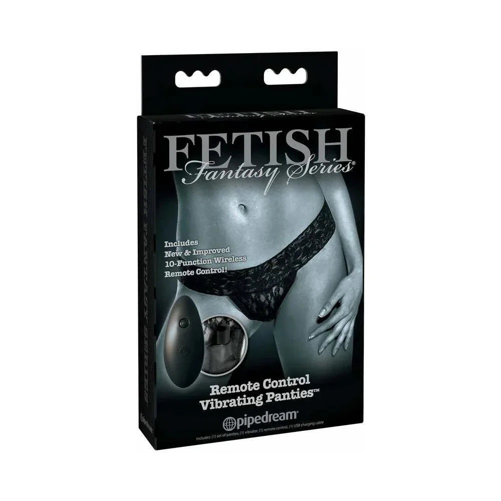 Pipedream Fetish Fantasy Series Limited Edition Remote Control Vibrating Panties - Buy At Luxury Toy X - Free 3-Day Shipping