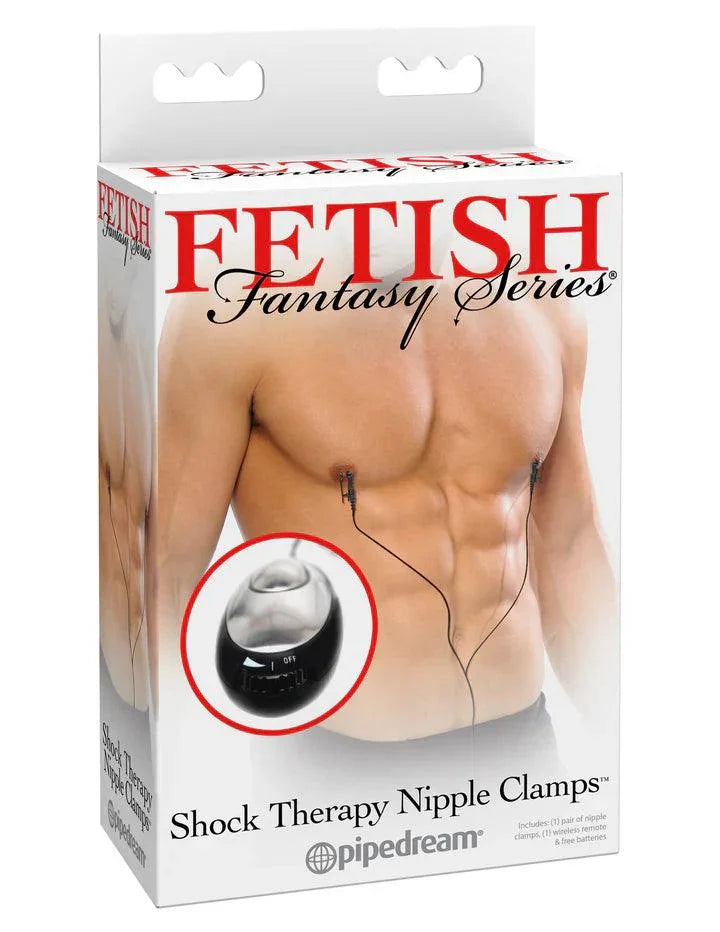 Pipedream Fetish Fantasy Series Shock Therapy Adjustable Nipple Clamps - Buy At Luxury Toy X - Free 3-Day Shipping