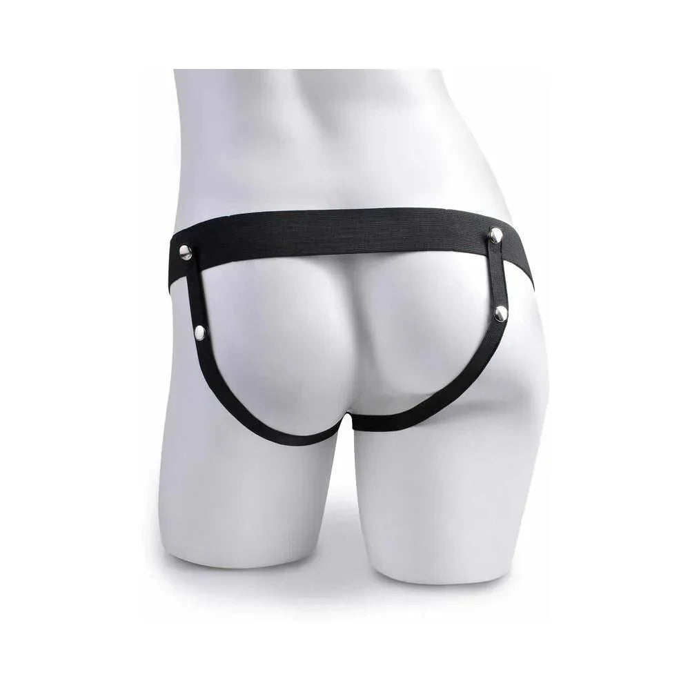 Pipedream Fetish Fantasy Series Vibrating 8 in. Hollow Strap-On With Balls - Buy At Luxury Toy X - Free 3-Day Shipping