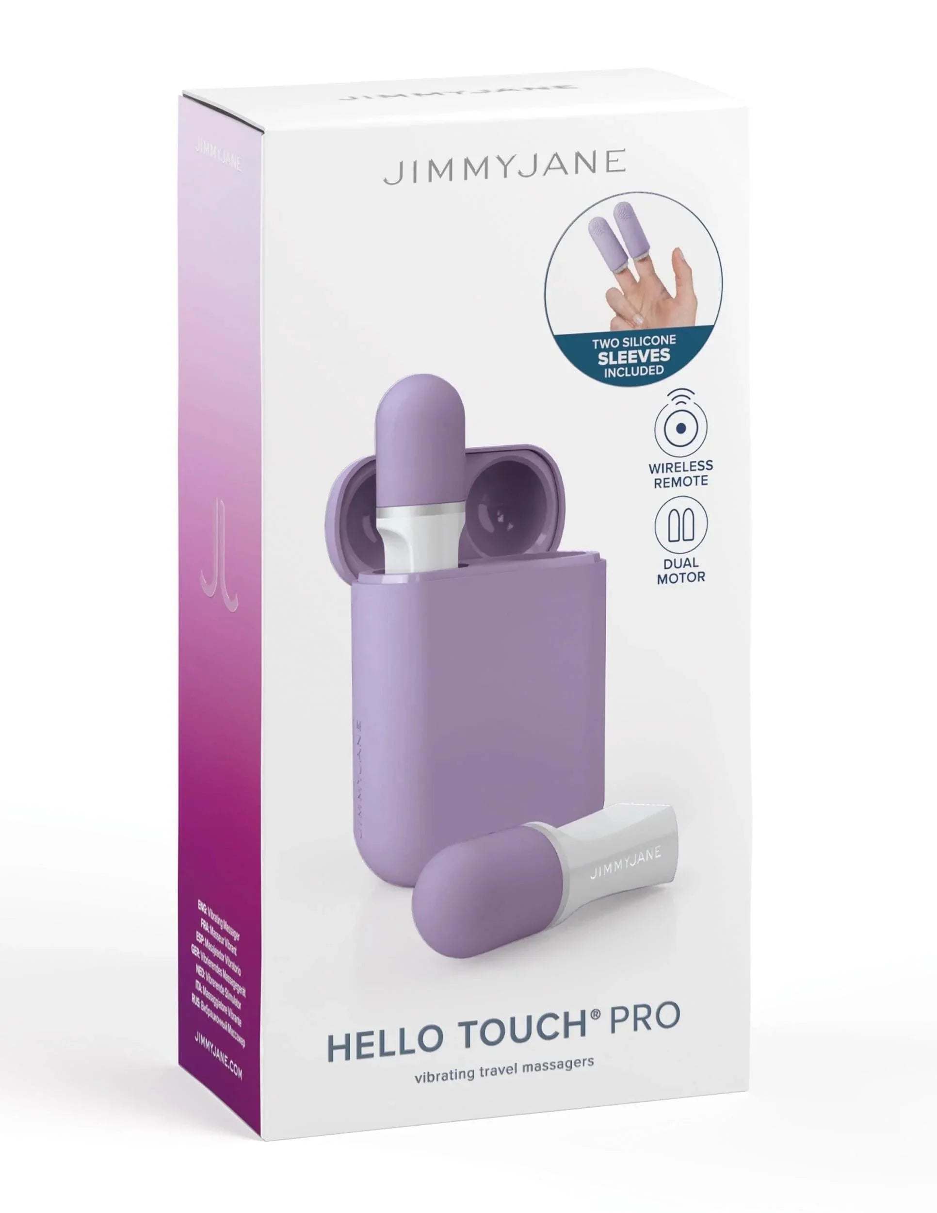 Pipedream JimmyJane Hello Touch Pro Rechargeable Finger Massagers with Remote - Buy At Luxury Toy X - Free 3-Day Shipping