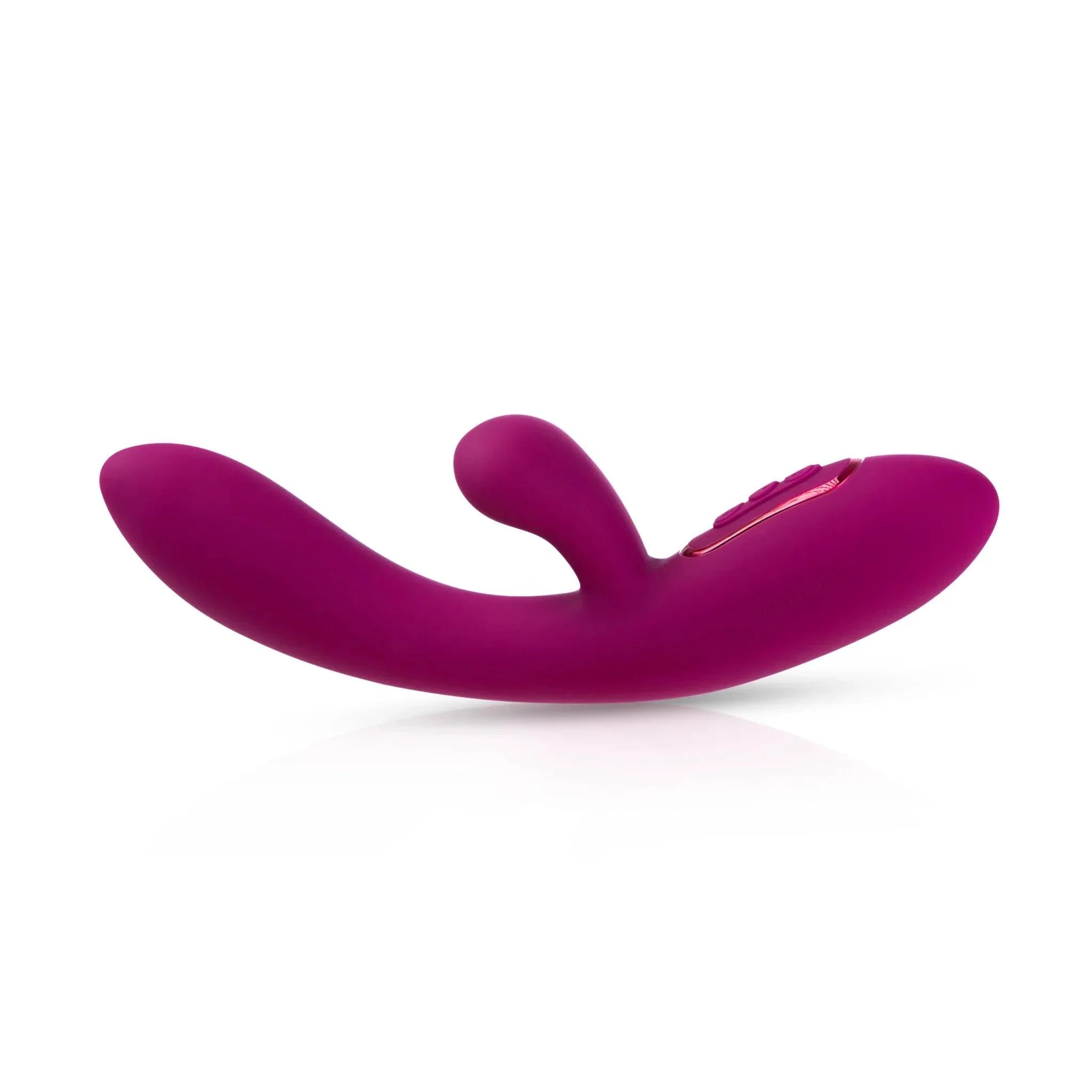 Pipedream JimmyJane Solis Rabbit Rechargeable Silicone Dual Vibrator - Buy At Luxury Toy X - Free 3-Day Shipping