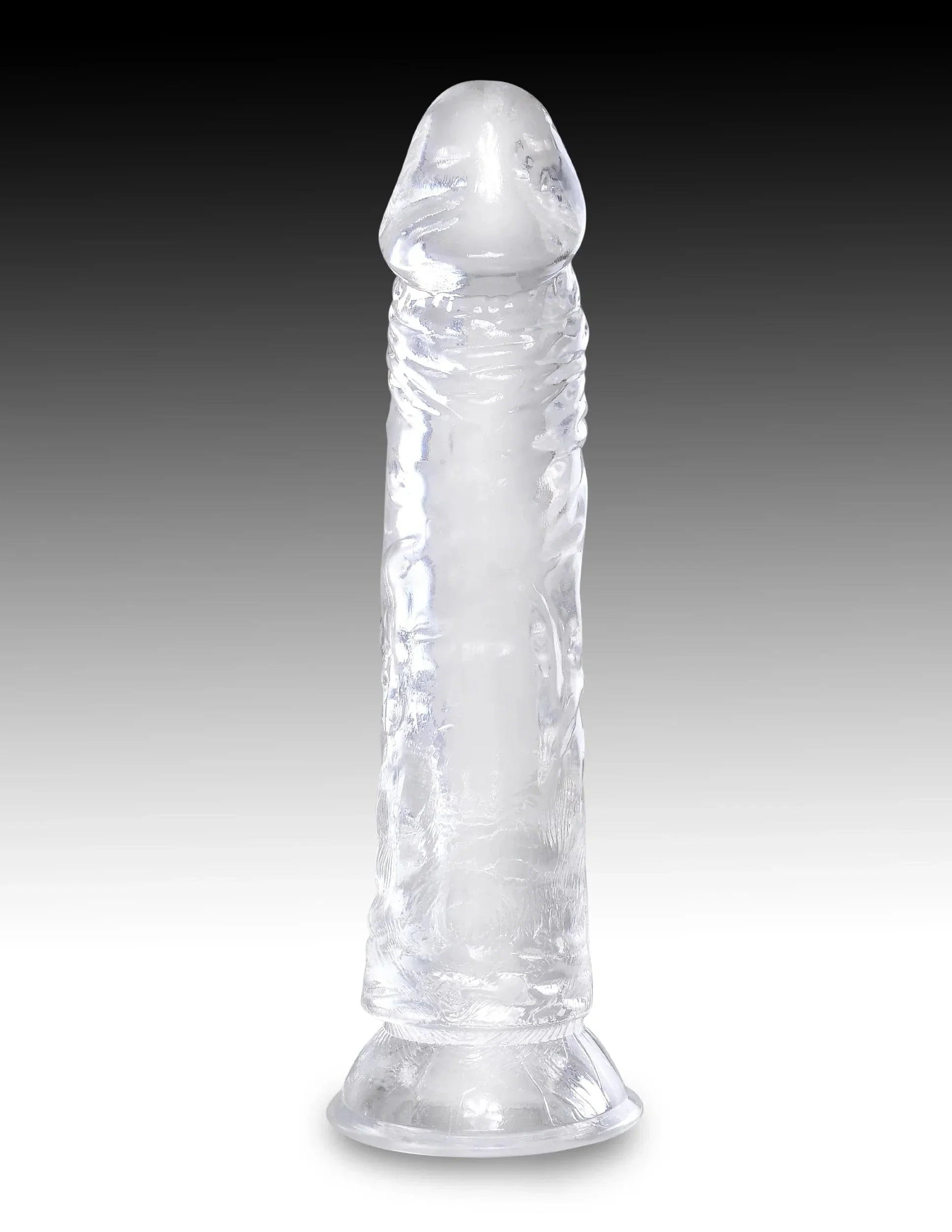 Pipedream King Cock Clear 8in Dildo - Buy At Luxury Toy X - Free 3-Day Shipping