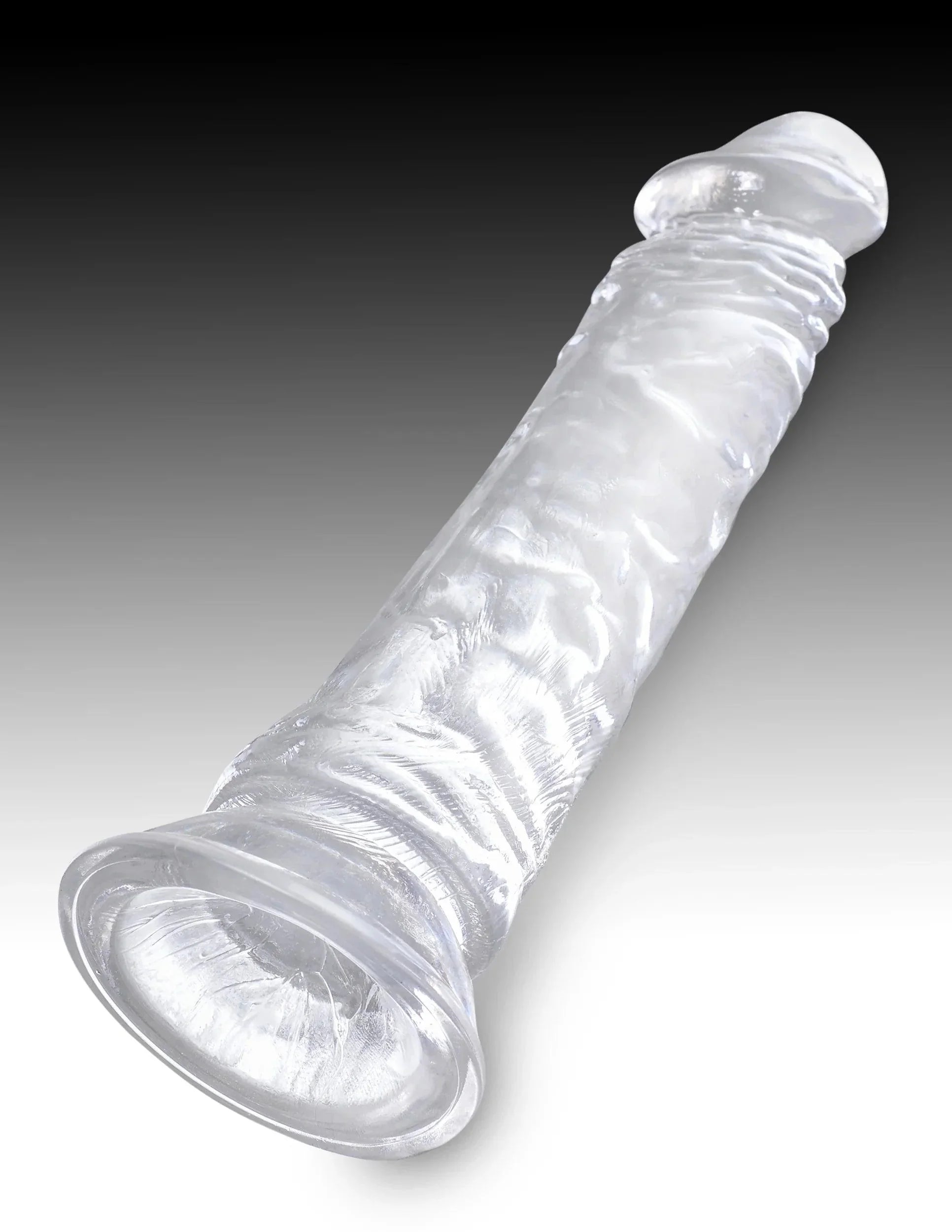 Pipedream King Cock Clear 8in Dildo - Buy At Luxury Toy X - Free 3-Day Shipping