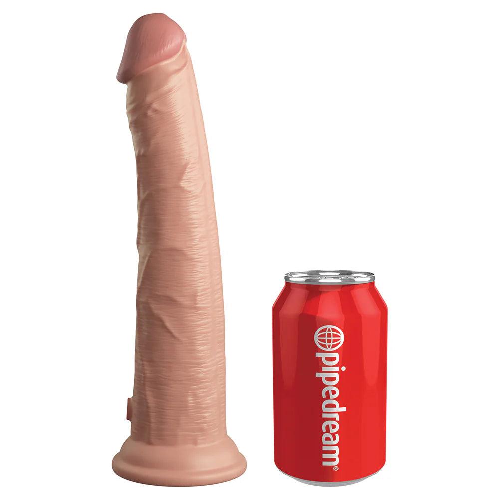 Pipedream King Cock Elite 10 in. Dual Density Silicone Cock Realistic Dildo With Suction Cup - Buy At Luxury Toy X - Free 3-Day Shipping