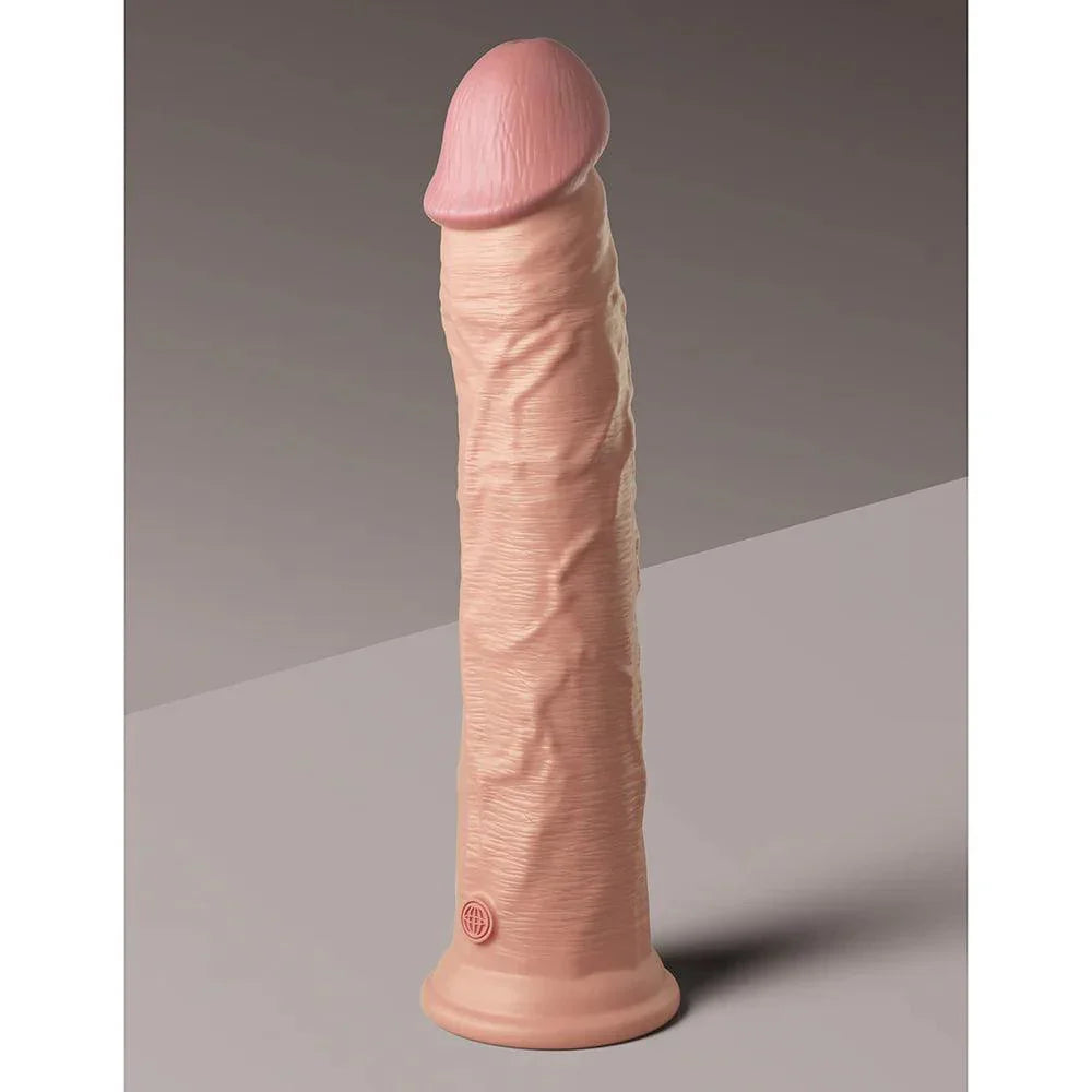 Pipedream King Cock Elite 11 in. Dual Density Silicone Cock Realistic Dildo With Suction Cup - Buy At Luxury Toy X - Free 3-Day Shipping
