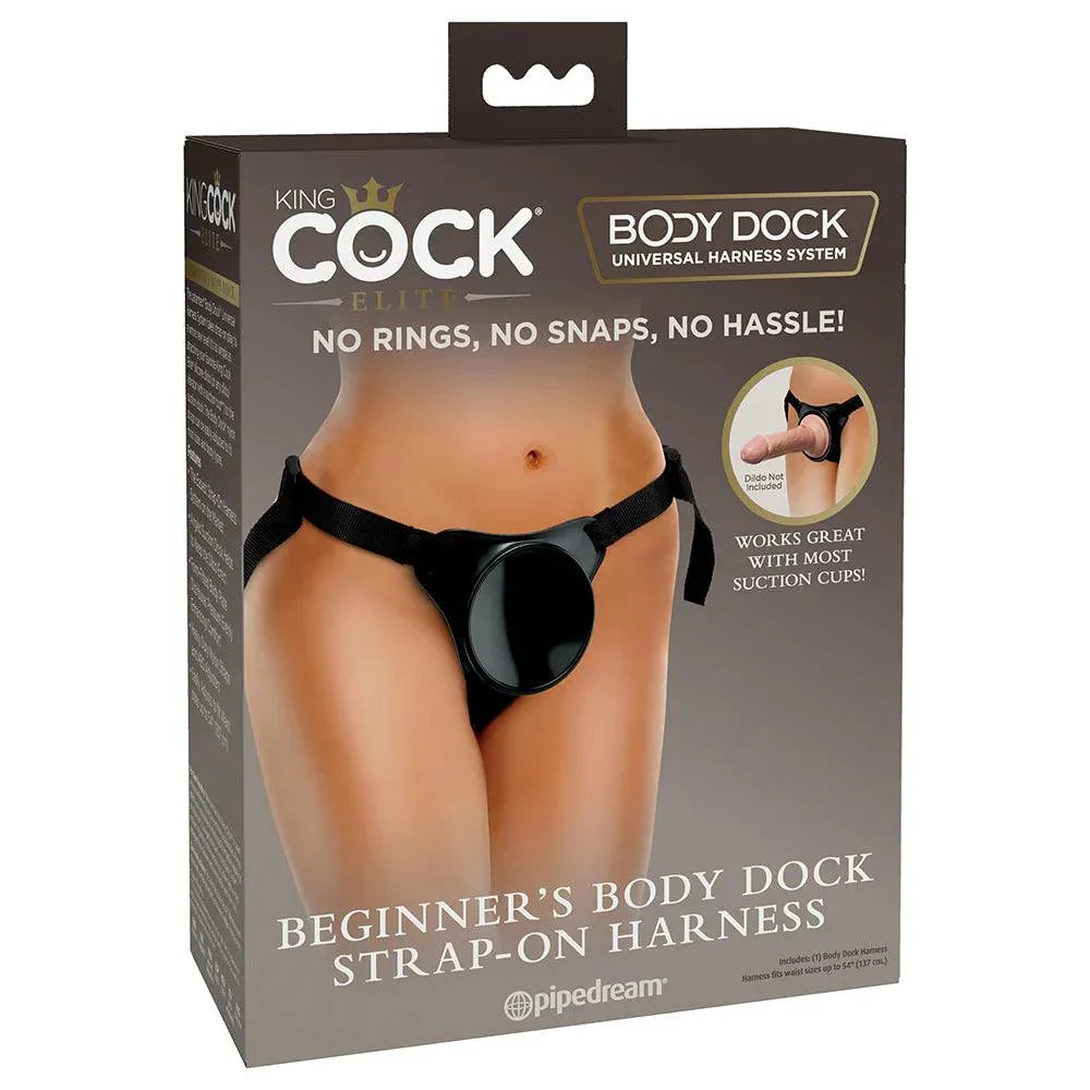 Pipedream King Cock Elite Beginner's Body Dock Strap-On Harness - Buy At Luxury Toy X - Free 3-Day Shipping