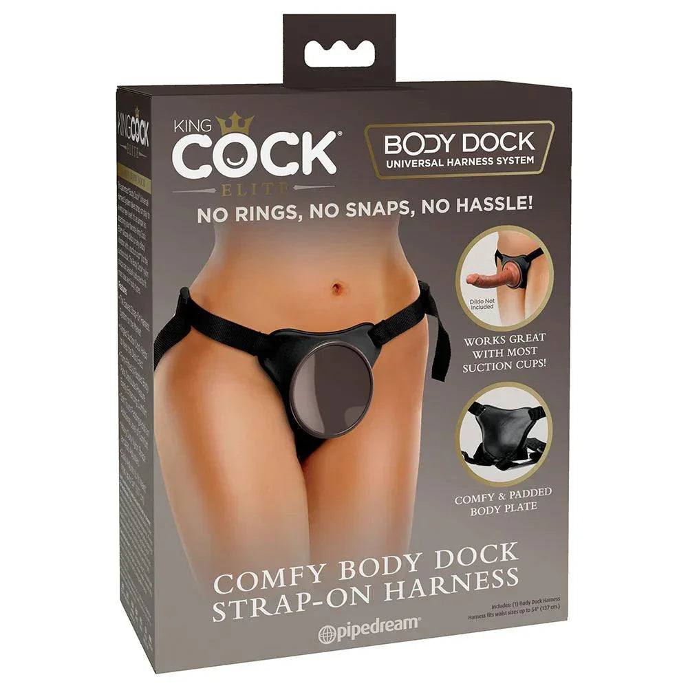 Pipedream King Cock Elite Comfy Body Dock Strap-On Harness - Buy At Luxury Toy X - Free 3-Day Shipping