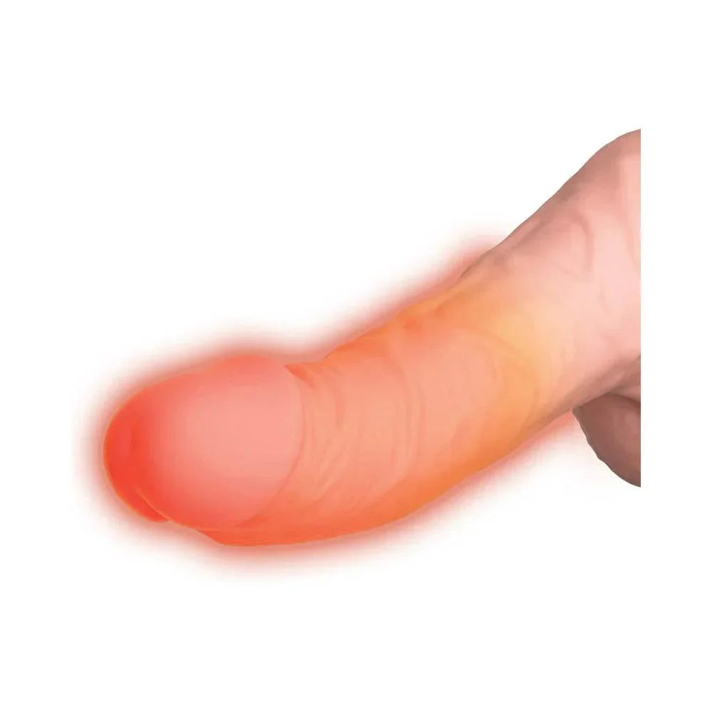 Pipedream King Cock Plus 6.5 in. Thrusting Cock With Balls Rechargeable Realistic Vibrator - Buy At Luxury Toy X - Free 3-Day Shipping