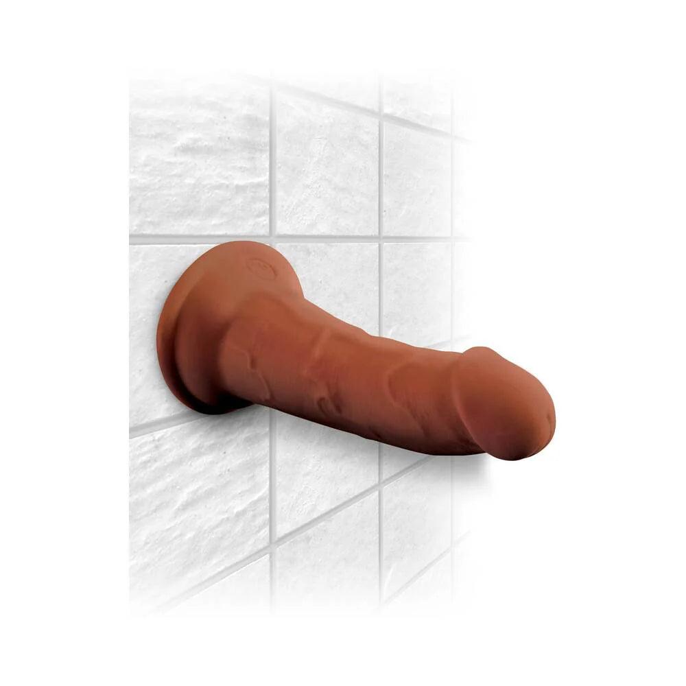 Pipedream King Cock Plus 6 in. Triple Density Cock Realistic Dildo With Suction Cup - Buy At Luxury Toy X - Free 3-Day Shipping