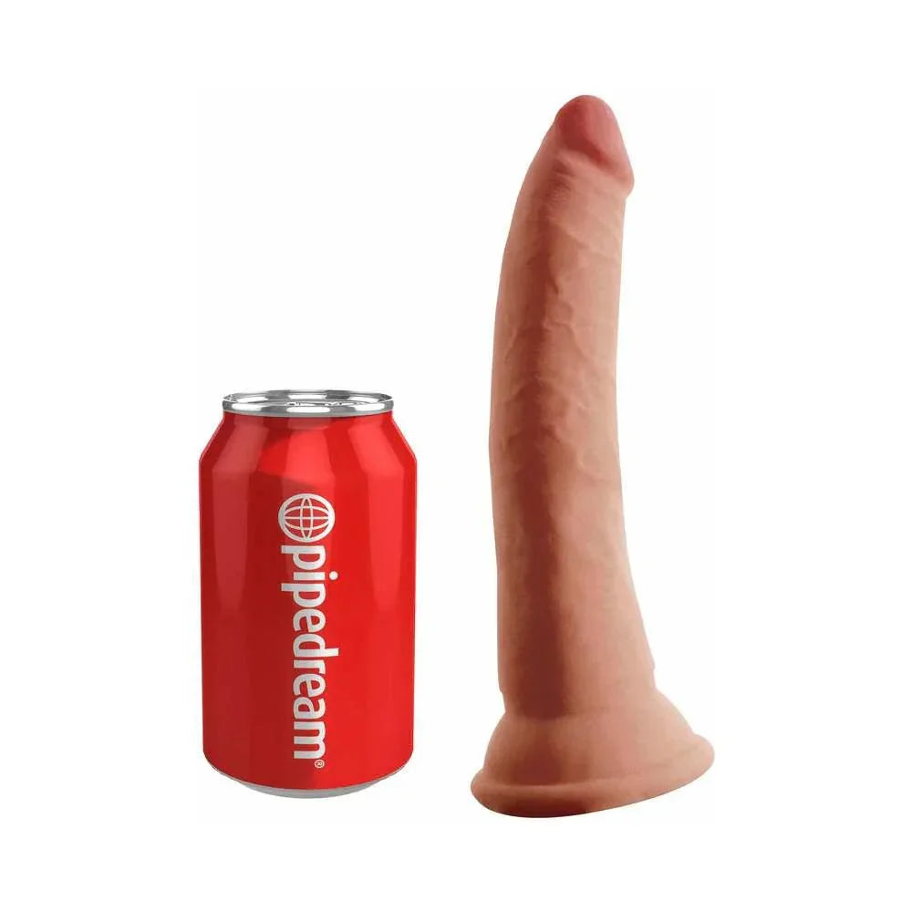 Pipedream King Cock Plus 7 in. Triple Density Cock Realistic Dildo With Suction Cup - Buy At Luxury Toy X - Free 3-Day Shipping