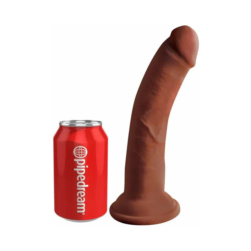 Pipedream King Cock Plus 8 in. Triple Density Cock Realistic Dildo With Suction Cup - Buy At Luxury Toy X - Free 3-Day Shipping