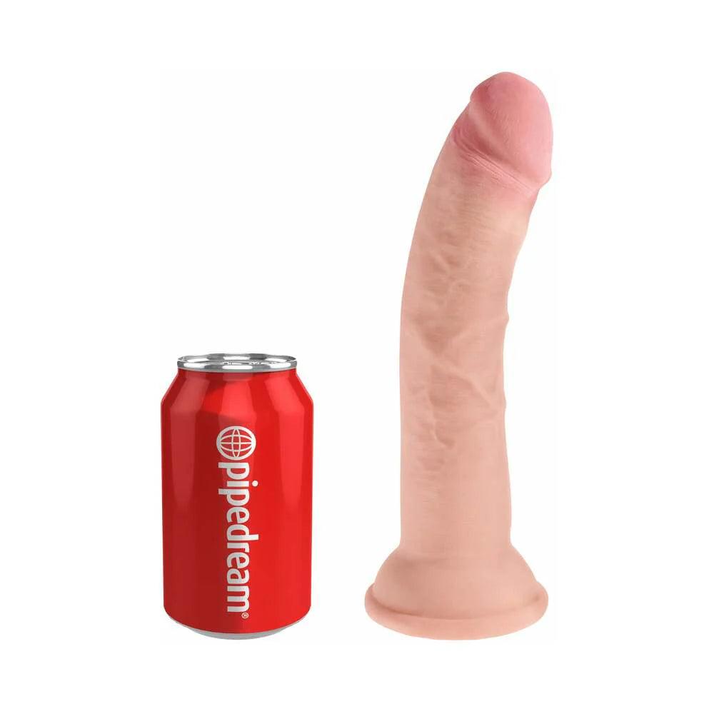 Pipedream King Cock Plus 9 in. Triple Density Cock Realistic Dildo With Suction Cup - Buy At Luxury Toy X - Free 3-Day Shipping