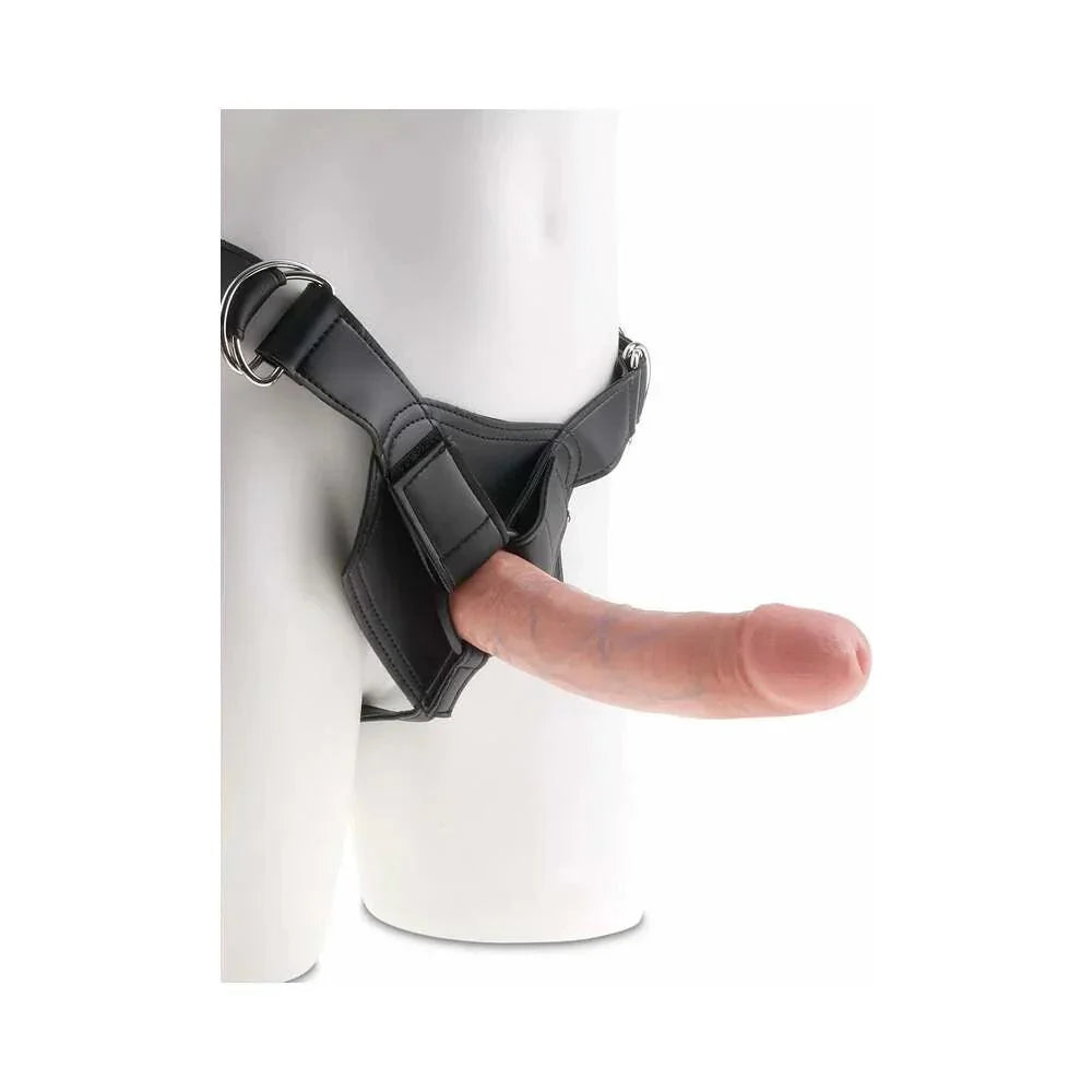 Pipedream King Cock Strap-on Harness With 8 in. Dildo - Buy At Luxury Toy X - Free 3-Day Shipping