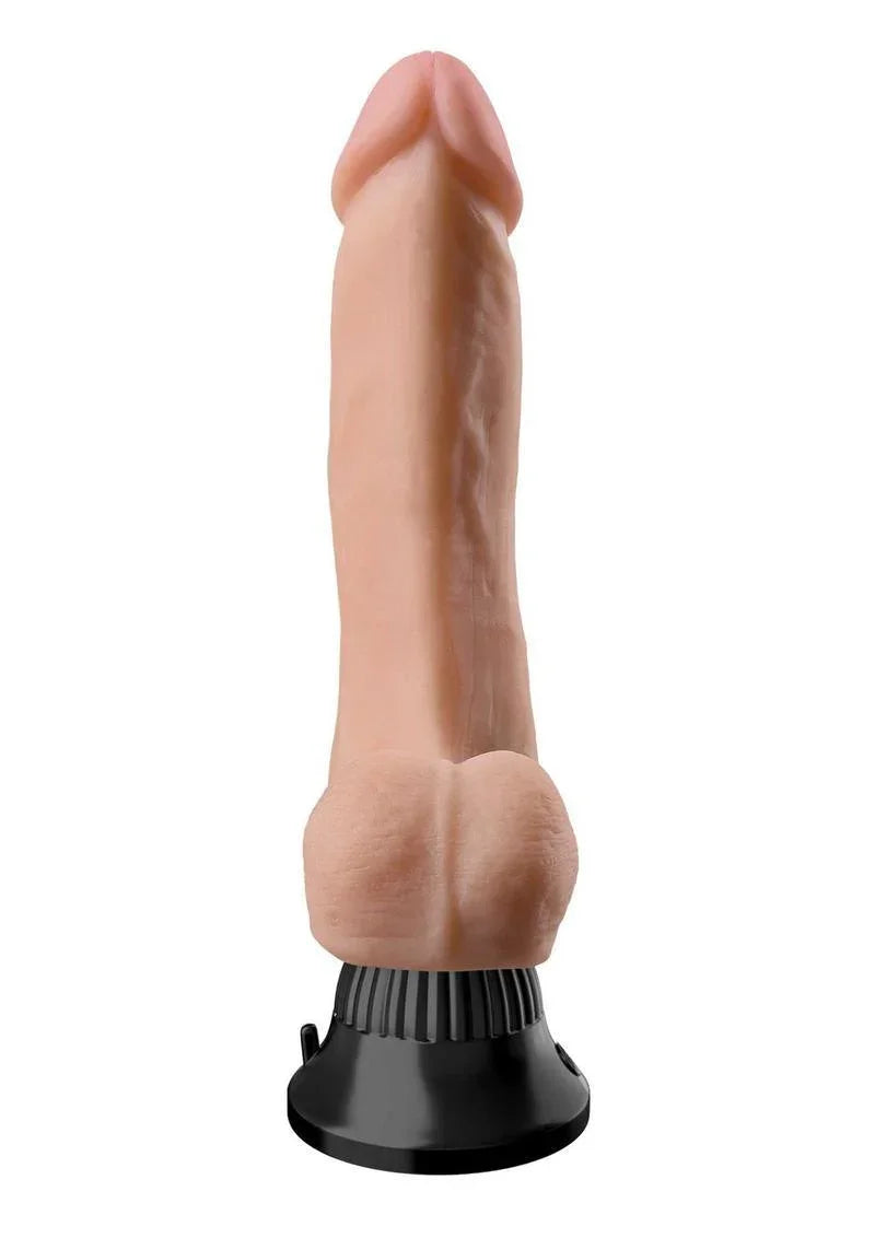Pipedream Real Feel Deluxe No. 1 Realistic 6.5 in. Vibrating Dildo With Balls and Suction Cup - Buy At Luxury Toy X - Free 3-Day Shipping