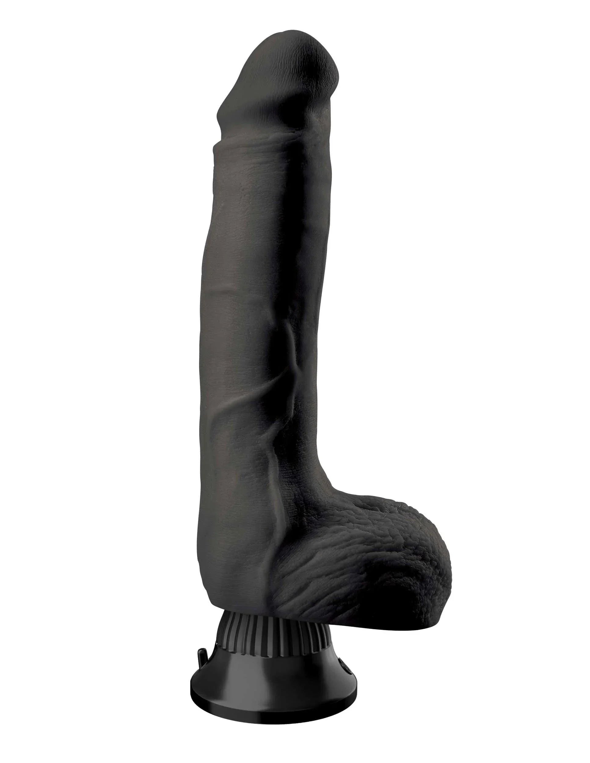 Pipedream Real Feel Deluxe No. 7 Realistic 9 in. Vibrating Dildo With Balls and Suction Cup - Buy At Luxury Toy X - Free 3-Day Shipping