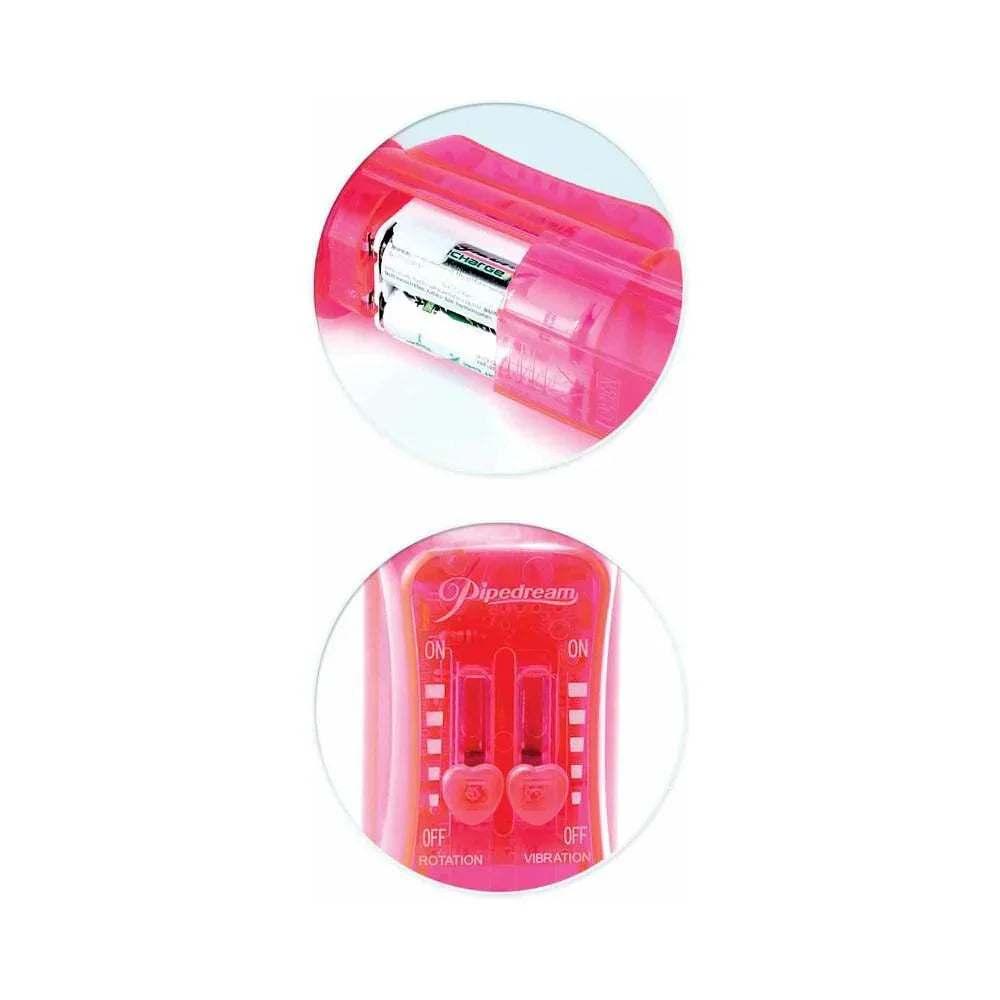 Pipedream Total Ecstasy Triple Stimulator Vibe Dual-Entry Rabbit Vibrator - Buy At Luxury Toy X - Free 3-Day Shipping